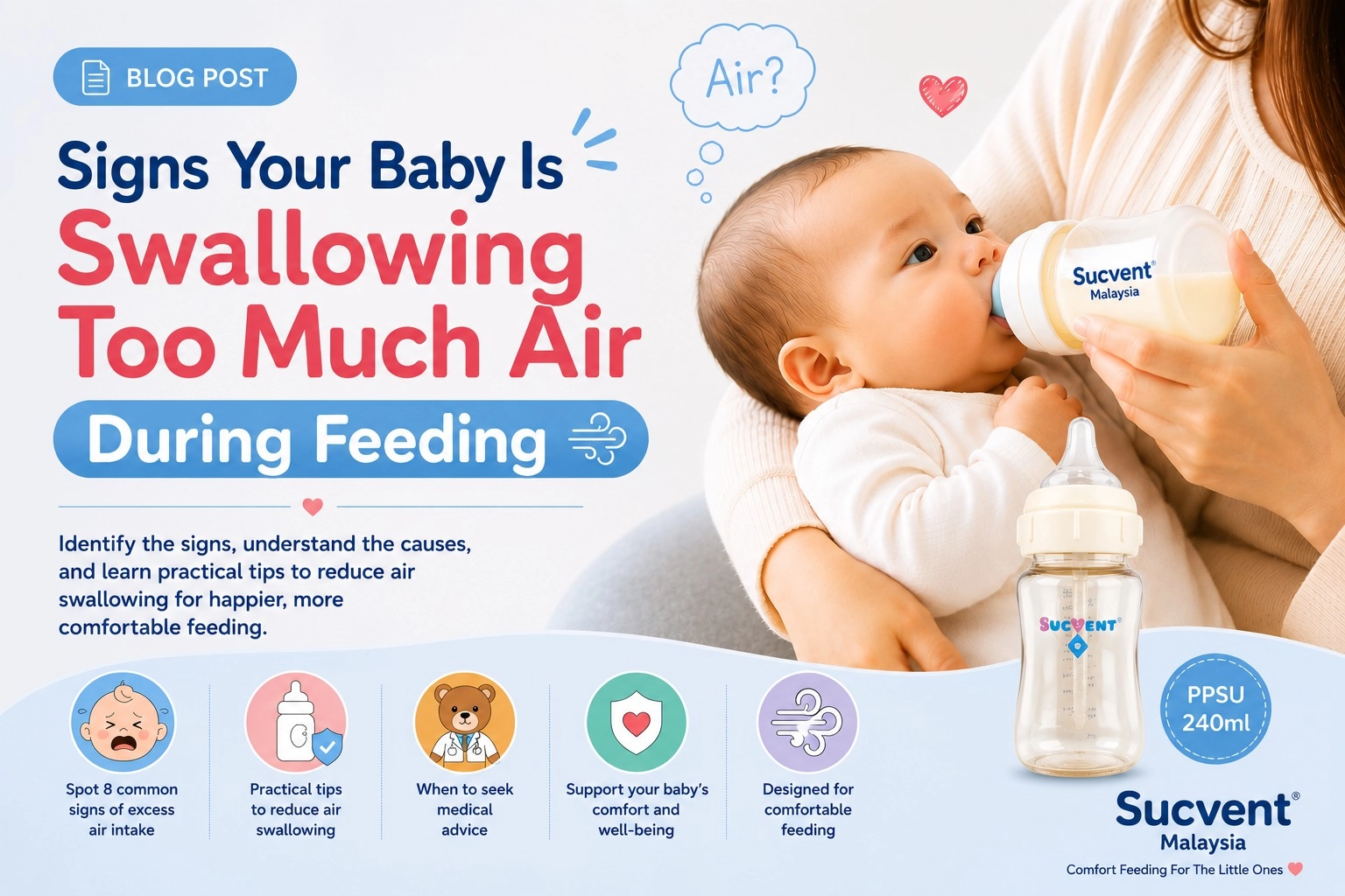 Signs Your Baby Is Swallowing Too Much Air During Feeding