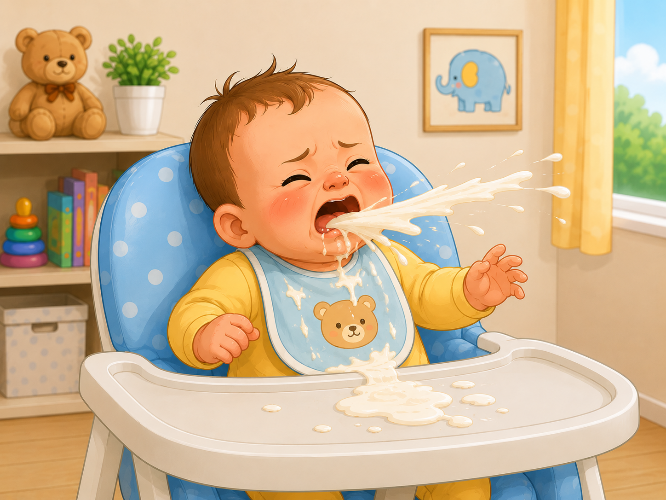 Frequent Spitting Up