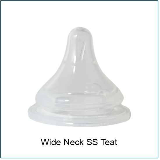 Wide Neck SS Teat